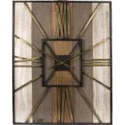 Clayre & Eef Wandklok 60x80 cm Bruin Hout