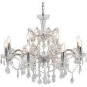 Lumilamp Kroonluchter Ø 80x60 cm Zilverkleurig Metaal