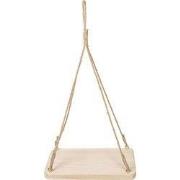 Clayre & Eef Plantenhanger 40x25x3/63 cm Beige Hout