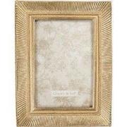 Clayre & Eef Fotolijst 10x15 cm Goudkleurig Kunststof