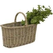 Clayre & Eef Opbergmand 51x22x40 cm Bruin Rotan