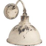 Clayre & Eef Wandlamp 43x28x31 cm Wit IJzer