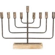 Clayre & Eef Kandelaar 59x11x48 cm Goudkleurig IJzer