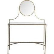 Clayre & Eef Kaptafel 98x32x139 cm Koperkleurig IJzer