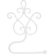 Clayre & Eef WC Rol Houder 17x7x22 cm Wit IJzer