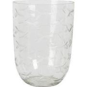 Clayre & Eef Theelichthouder Ø 8x11 cm Glas