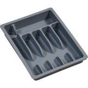 Uitschuifbare bestekbak van Plastic | 6 Vaks -> Uitschuifbaar naar 8 V...