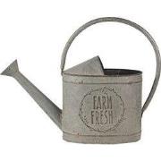 Clayre & Eef Decoratie Gieter 45x16x33 cm Grijs Metaal