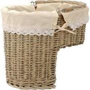 Clayre & Eef Opbergmand 40x26x34 cm Beige Rotan
