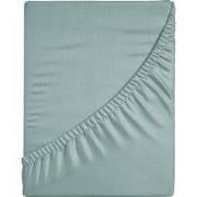 Ten Cate Premium Katoensatijnen Hoeslaken 160x200 - Mineral Mint