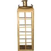 Clayre & Eef Lantaarn 60 cm Koperkleurig IJzer