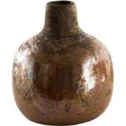 Clayre & Eef Vaas 9 cm Bruin Keramiek