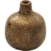 Clayre & Eef Vaas 9 cm Bruin Keramiek