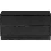 WOOOD Finca Tv Meubel - Grenen - Zwart - 40, 3x75x40