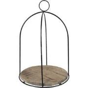 Clayre & Eef Planthouder Ø 28x41 cm Bruin Hout