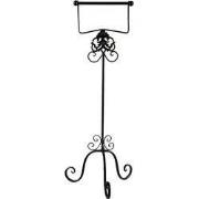 Clayre & Eef WC Rol Houder 27x24x70 cm Bruin IJzer