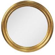 Clayre & Eef Spiegel Ø 59 cm Goudkleurig Hout