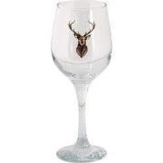 Clayre & Eef Wijnglas 300 ml Glas Rendier