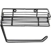 Clayre & Eef WC Rol Houder 20x12x12 cm Zwart IJzer