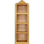 Clayre & Eef Wandrek 42x19x126 cm Goudkleurig Hout