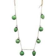 Clayre & Eef Kerstbal Set van 8 Ø 5 cm / 135 cm Groen Glas