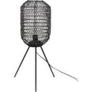 Clayre & Eef Vloerlamp Ø 21x63 cm Zwart IJzer
