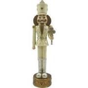 Clayre & Eef Beeld Notenkraker 24 cm Beige Bruin Kunststof