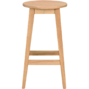 Austin houten barkruk naturel - 65 cm