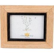 Clayre & Eef Fotolijst 7x10 cm Bruin Zwart MDF