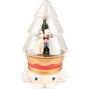 Clayre & Eef Stolp Notenkraker 15x13x24 cm Rood Groen Kunststof