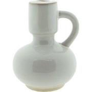 Clayre & Eef Kandelaar 14 cm Beige Porselein