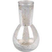 Clayre & Eef Vaas Ø 7x14 cm Glas