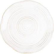 Clayre & Eef Ontbijtbord Ø 18 cm Beige Keramiek