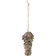 Clayre & Eef Hanger Dennenappel 12 cm Groen IJzer
