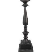 Clayre & Eef Kandelaar 15x15x50 cm Grijs IJzer