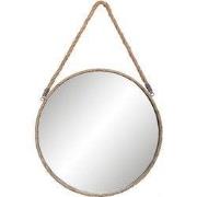 Clayre & Eef Spiegel Ø 47x3 cm Grijs IJzer