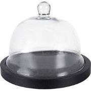 Clayre & Eef Stolp Ø 23x17 cm Zwart Hout