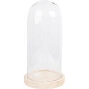 Clayre & Eef Stolp Ø 13x26 cm Bruin Hout