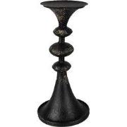 Clayre & Eef Kandelaar 34 cm Zwart Metaal