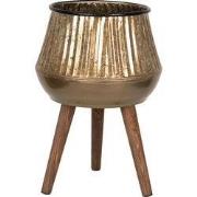 Clayre & Eef Planthouder 39 cm Koperkleurig Bruin Metaal