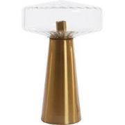 Light & Living - Tafellamp PLEAT - Ø30x45cm - Helder