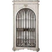 Clayre & Eef Kast 102x42x190 cm Beige Zwart Hout