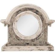 Clayre & Eef Spiegel 89x8x82 cm Beige Bruin Hout