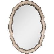 Clayre & Eef Spiegel 52x3x75 cm Beige Bruin Hout