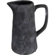 Clayre & Eef Decoratie Kan 20x13x25 cm Grijs Keramiek