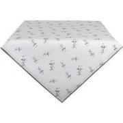 Clayre & Eef Tafelkleed 130x180 cm Wit Katoen Olijven