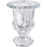 Clayre & Eef Vaas Ø 15x20 cm Transparant Glas