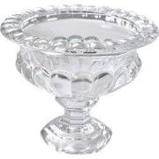 Clayre & Eef Fruitschaal Ø 19x15 cm Transparant Glas