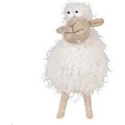 Clayre & Eef Beeld Schaap 25 cm Wit Kunststof