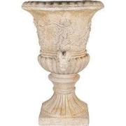 Clayre & Eef Muur bloempot 76 cm Beige Magnesium (MGO)